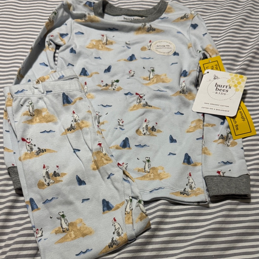 Burt’s Bees Kids Polar Bear Pajamas